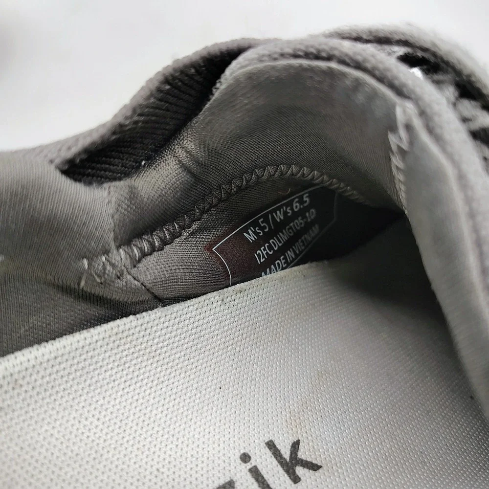 Kizik Lima Graphite Grey Knit Easy On Womens Shoes Size 6.5 Men's 5